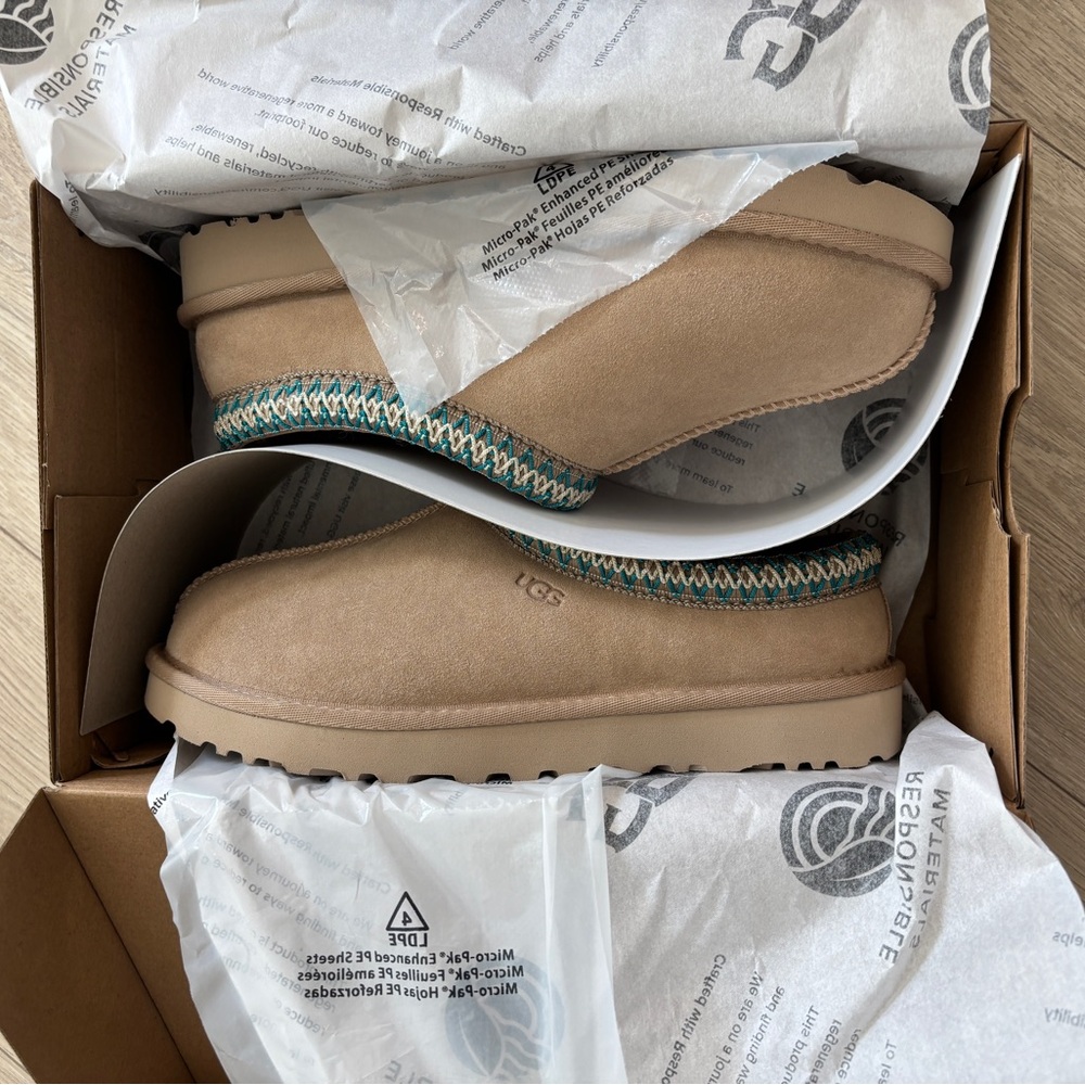 Brand new UGG Tasman in Driftwood size 8